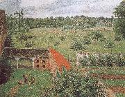 scenery out the window Camille Pissarro